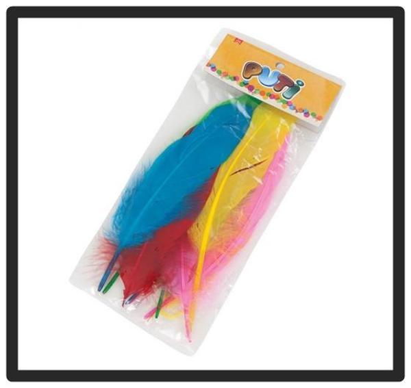 Puti Renkli Tüy - 3 paket - Image 1