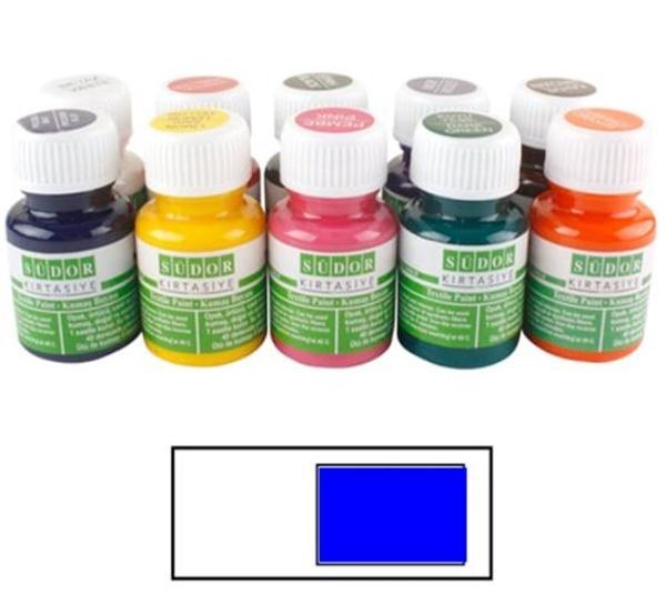 Südor Kumaş Boyası 25Ml Mavi - 4 adet - Image 1