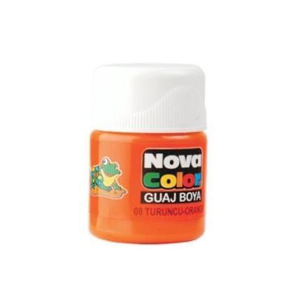 Nova Color Guaj Boya Turuncu Şişe - 2 adet - Image 1