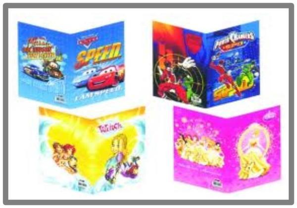 Hazır Defter Kabı Küçük Boy Kız 10 lu - Image 1