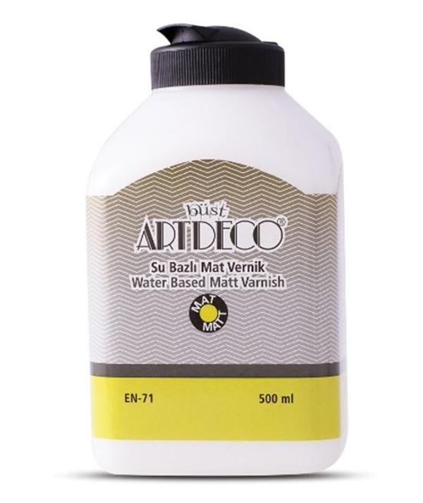 Artdeco Su Bazlı Mat Vernik 500 Ml - 3 adet - Image 1