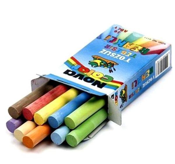 Nova Color Tebeşir Renkli 10Lu - Image 1