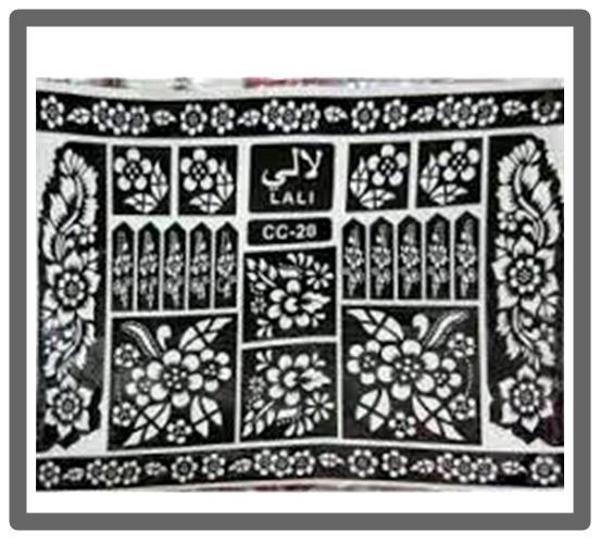 Kına Şablonu A4 - Image 1