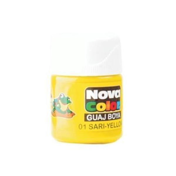 Nova Color Guaj Boya Sarı Şişe - 2 adet - Image 1