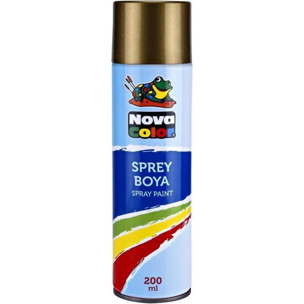 Nova Color Sprey Boya Altın 200 ml - 2 adet - Image 1