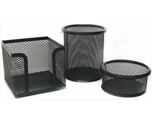 İnox Ofis Seti Metal 3Lü Siyah - Image 1