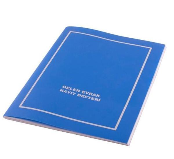 Gelen Evrak Kayıt Defteri Plastik Kapak 40 Yaprak - 3 adet - Image 1