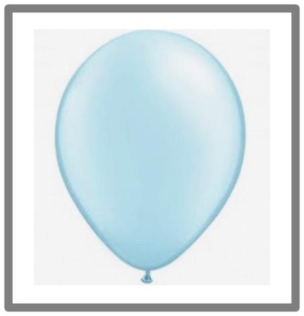 Party Mart Balon 100Lü Açık Mavi - Image 1