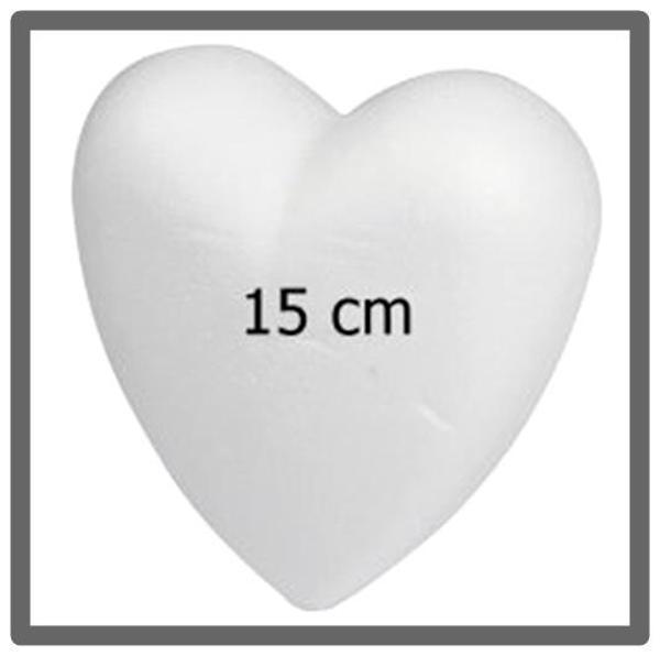 Köpük Kalp 15 Cm Tek - Image 1