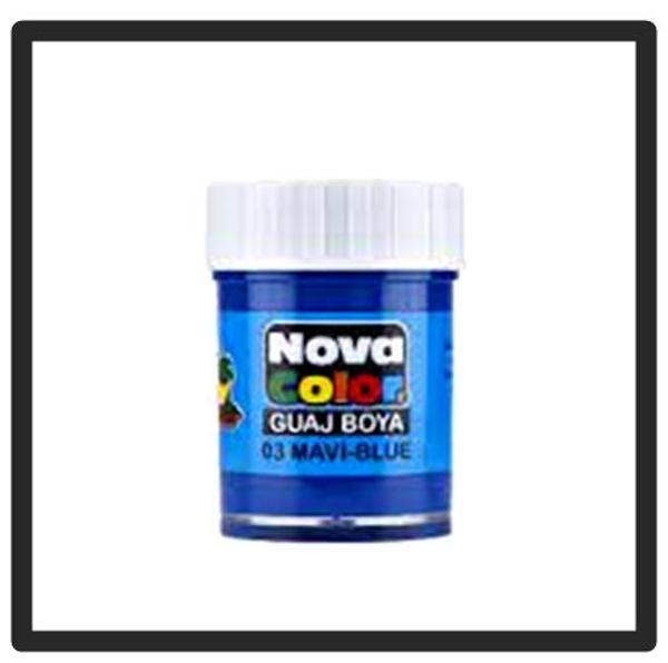 Nova Color Guaj Boya Mavi Şişe 2 Adet - Image 1