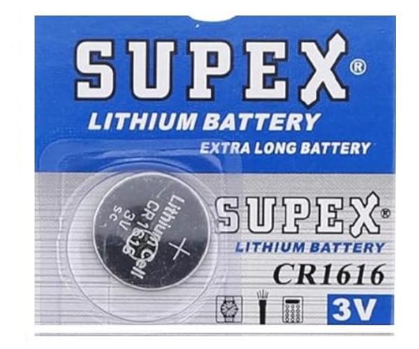 Supex Para Pil 3v Cr 1616 - 2 adet - Image 1