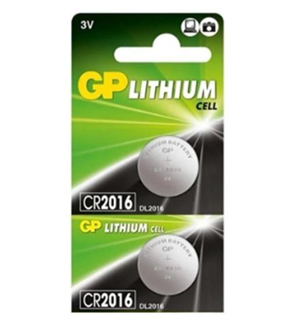 Gp Lithium Para Pil Cr 2016 - 4 adet - Image 1