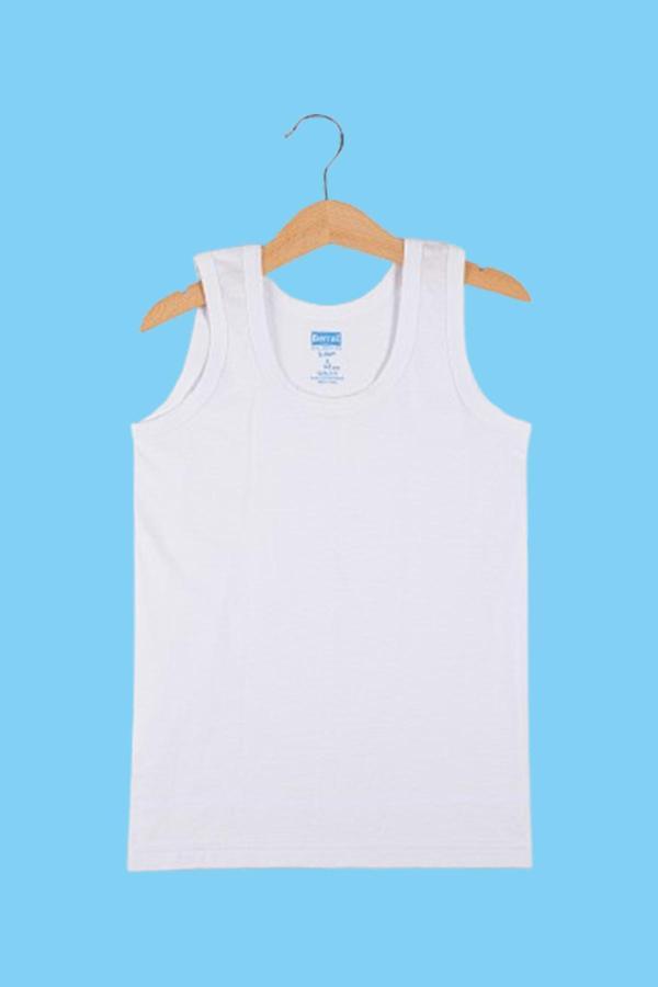 Berrak Erkek Çocuk Atlet %100 Pamuk 1501 - 6'Lı Paket - Image 1