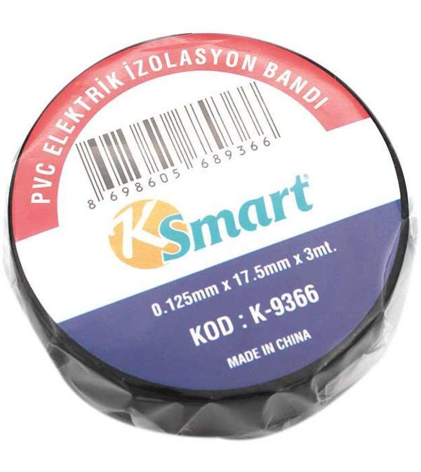 Ksmart Elektrik Bandı Siyah 2 adet - Image 1