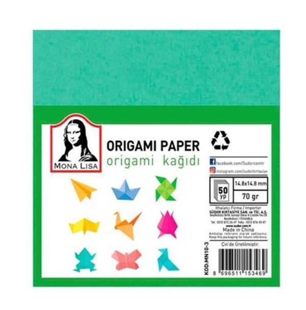 Südor Mona Lisa Origami Kağıdı 15X15 50 Yaprak - 3 adet - Image 1