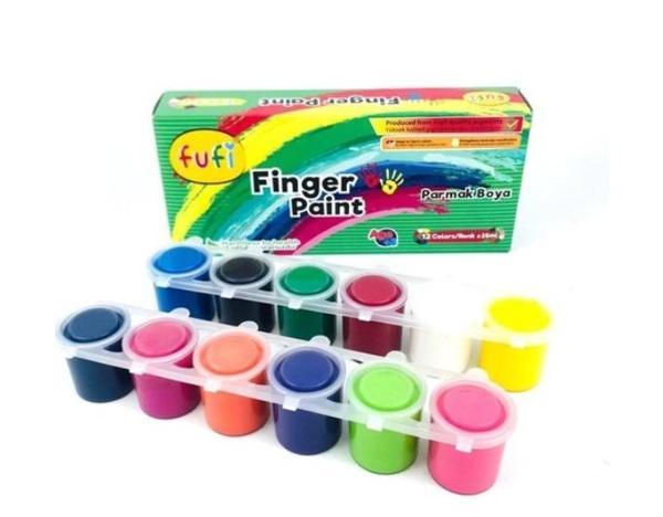 Fufi Parmak Boyası 12Li 12x25ml - 2 adet - Image 1