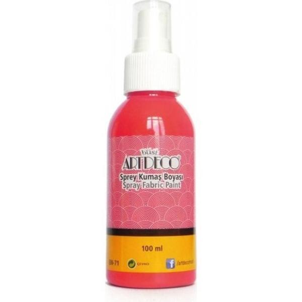 Artdeco Sprey Kumaş Boyası 100Ml Kırmızı - Image 1