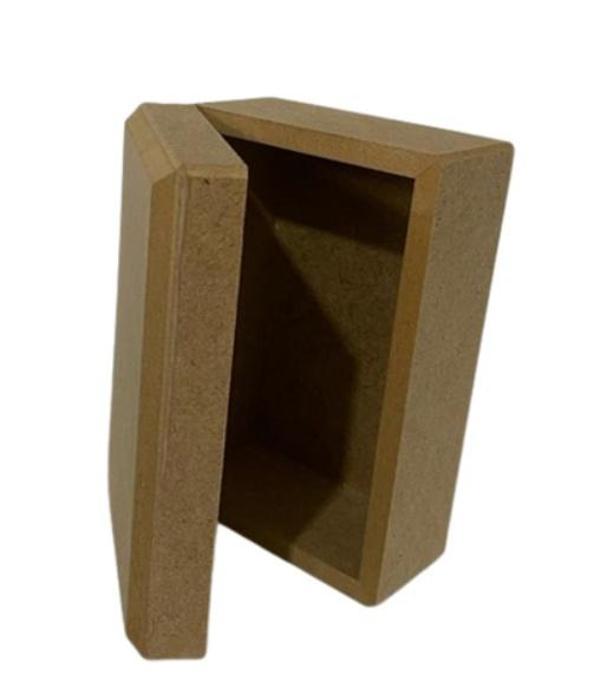 Boyanabilir Ahşap Dikdörtgen Kutu 8x12cm- 3 adet - Image 1