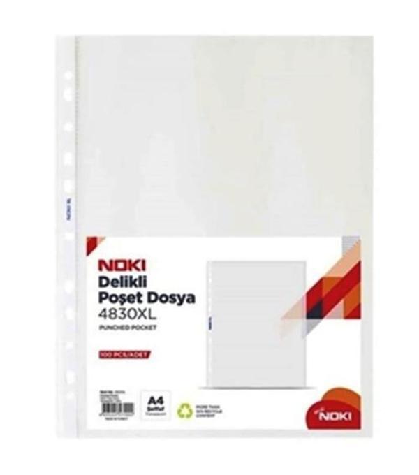 Noki Poşet Dosya XL A4 100Lü - 2 paket - Image 1