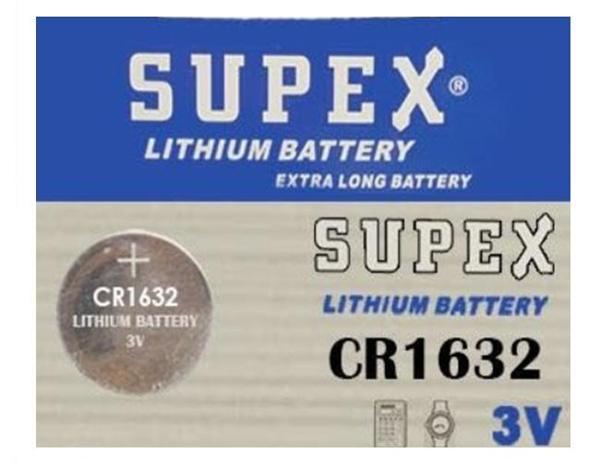 Supex Para Pil 3v Cr 1632 - 2 adet - Image 1