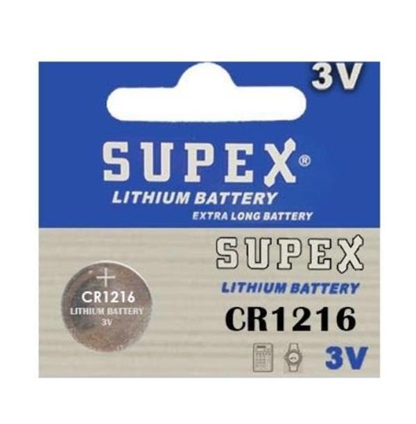 Supex Para Pil Cr 1216 - 1 adet - Image 1