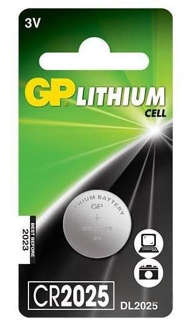 Gp Para Pil Cr-2025 3V - 2 adet - Image 1