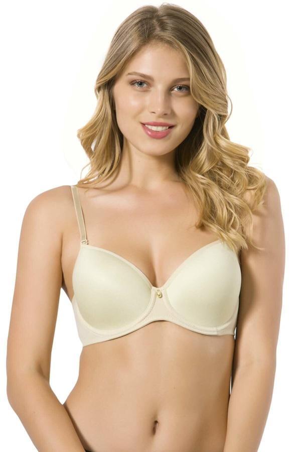 Le Jardin 9700 Balenli Desteksiz Taş Detaylı Soft Cup Micro Sütyen - Image 1