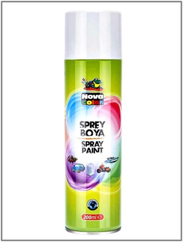 Nova Color Sprey Boya Beyaz 200 ml - 2 adet - Image 1