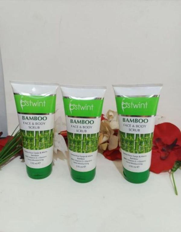 SMP oswint 3 adet Yeşil Çay ve Bambu özlü Yüz Peelingi 170 ml - Image 1