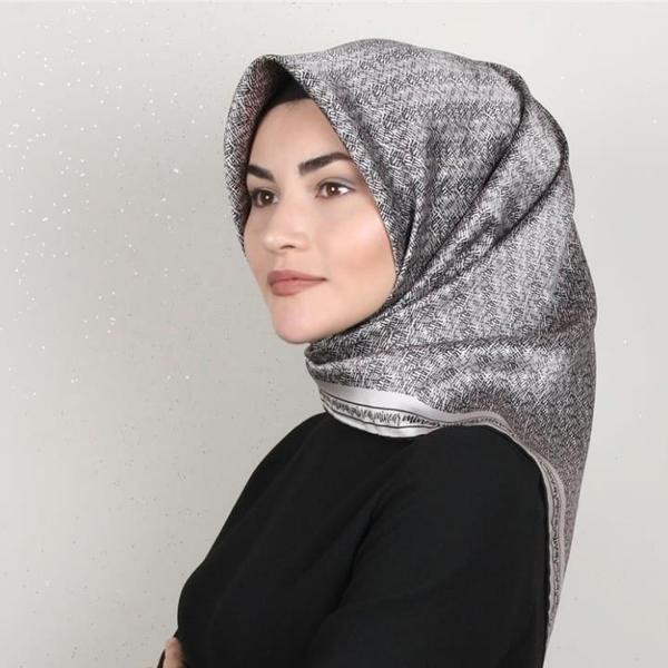 Armine E20KA8418D0304 Dj Saf İpek Eşarp 8418D (T) (Nostalji Twill) - Image 1