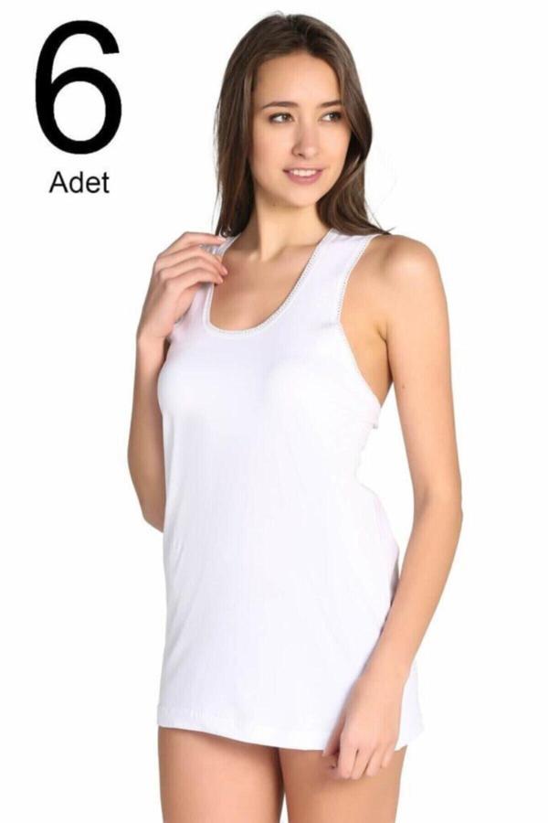 Seher 6'Lı Paket Kadın Atlet - Image 1