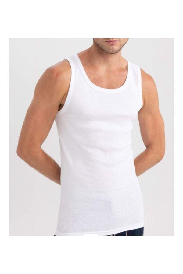 Tutku 5'Li %100 Pamuk Penye Erkek Atlet - Image 1