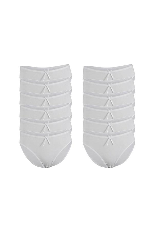 Özten Özten Kadın 12'Li Paket Bambu Bikini Külot - Image 1