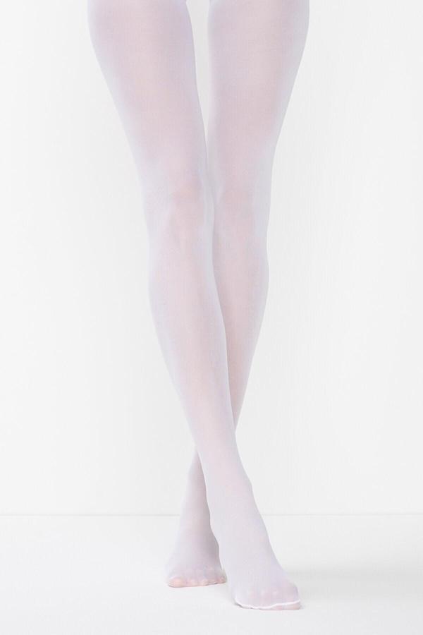 Penti Beyaz Mikro 40 Külotlu Çorap - Image 1