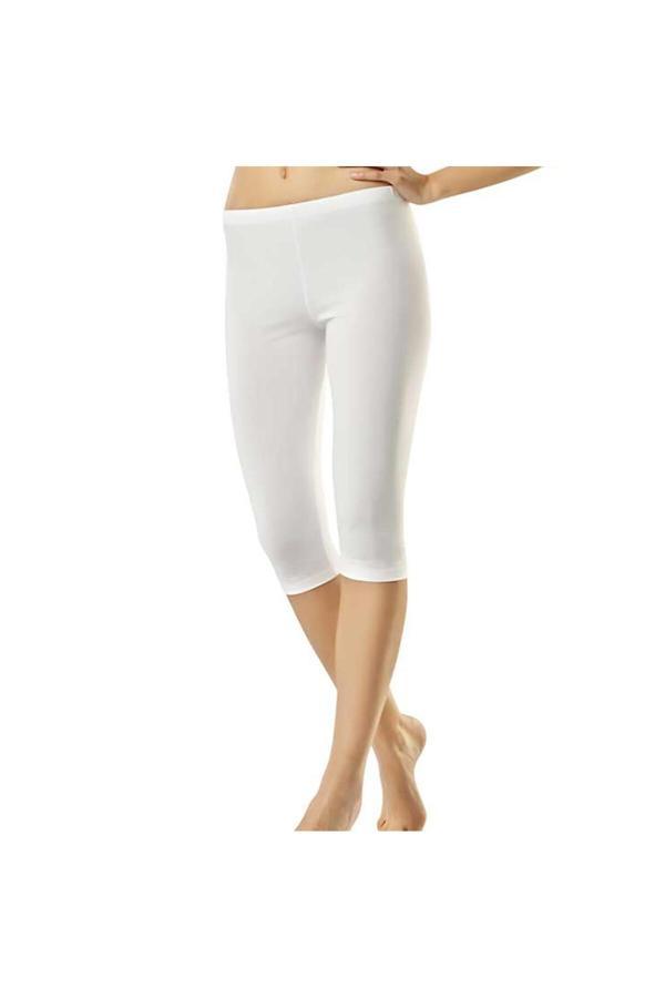 Namaldı 232 Kadın Likralı Pamuklu Kapri Tayt - Image 1