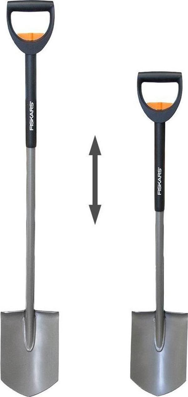 Fiskars 131300 Teleskopik Bahçe Küreği Sivri Uçlu - 1001567 - Image 1