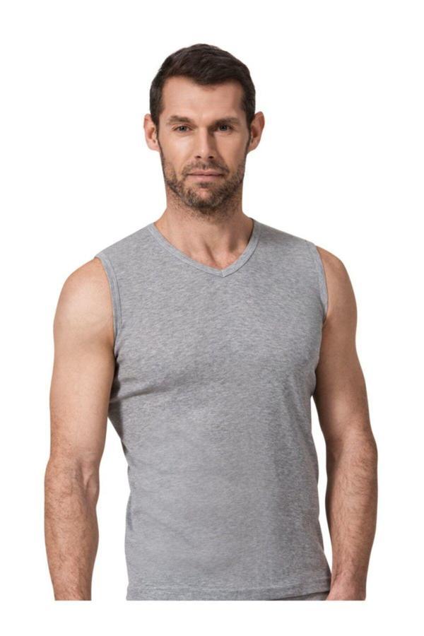 Namaldı Erkek V Yaka Atlet Sıfır Kol Body 6Lı Paket 118 - Image 1