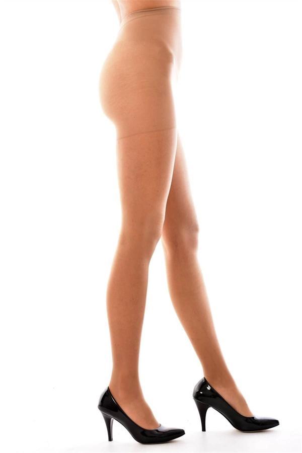 Penti Kadın 2'Li Parlak Ince 15 Den Külotlu Çorap 38-Bronz - Image 1