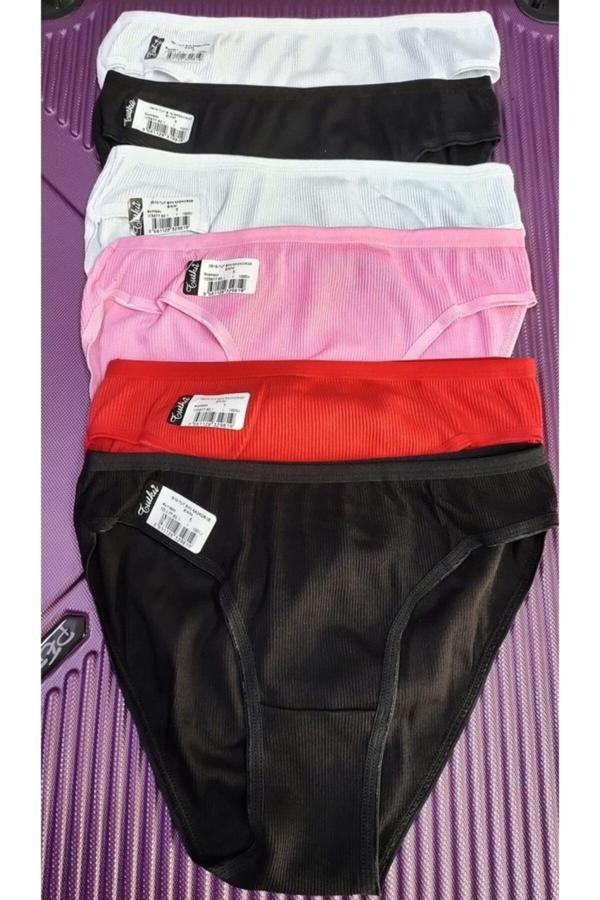 Tutku Kadın Kaşkorse Bikini Paket 6 Adet Yeni Sezon - Image 1
