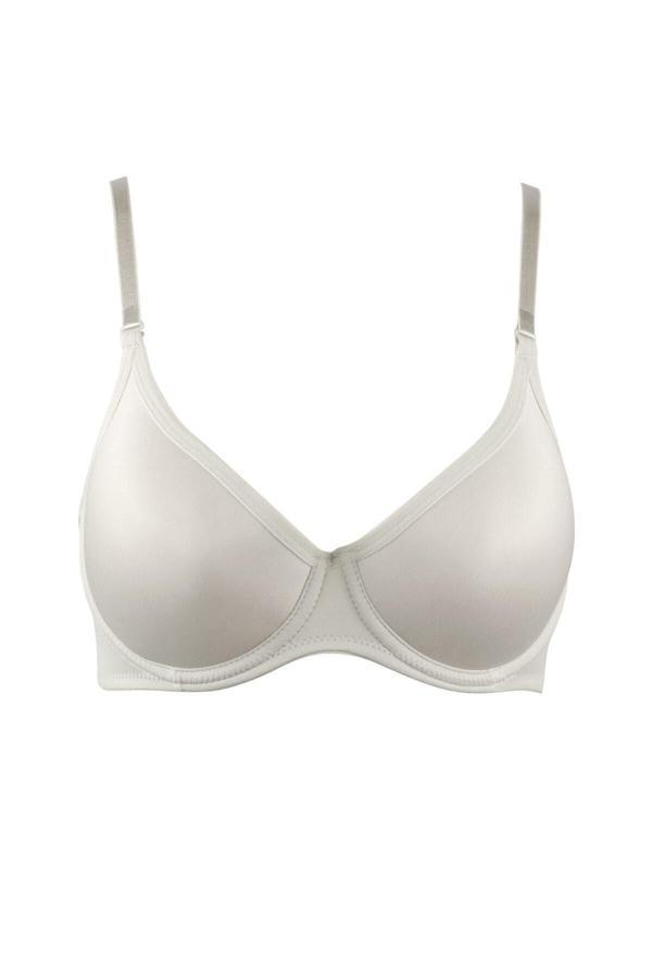 Le Jardin Kadın Soft Kaplı Desteksiz Taşlı Sütyen Ekru 9700 Diana - Image 1