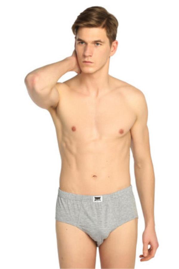 Tutku Erkek Pamuklu Gri Kom Slip 6' Lı Külot - Image 1