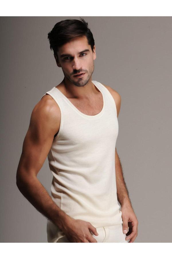 Hasyün 103 Erkek Interlok Yün Atlet - Image 1