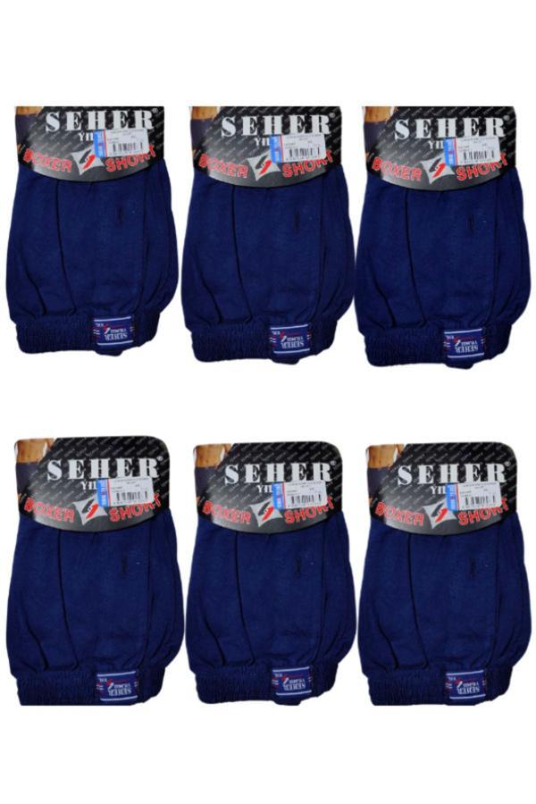 Seher 6'Li Erkek Penye Boxer - Image 1