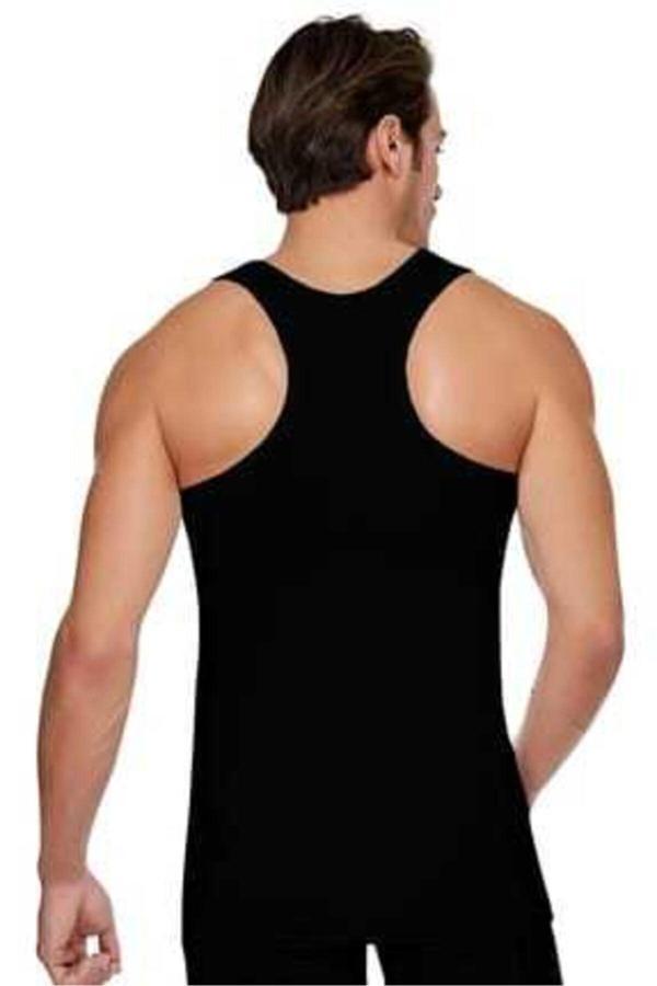 Tutku Erkek Siyah 6'Lı Erkek Sporcu Rambo  Ribana Atlet - Image 1