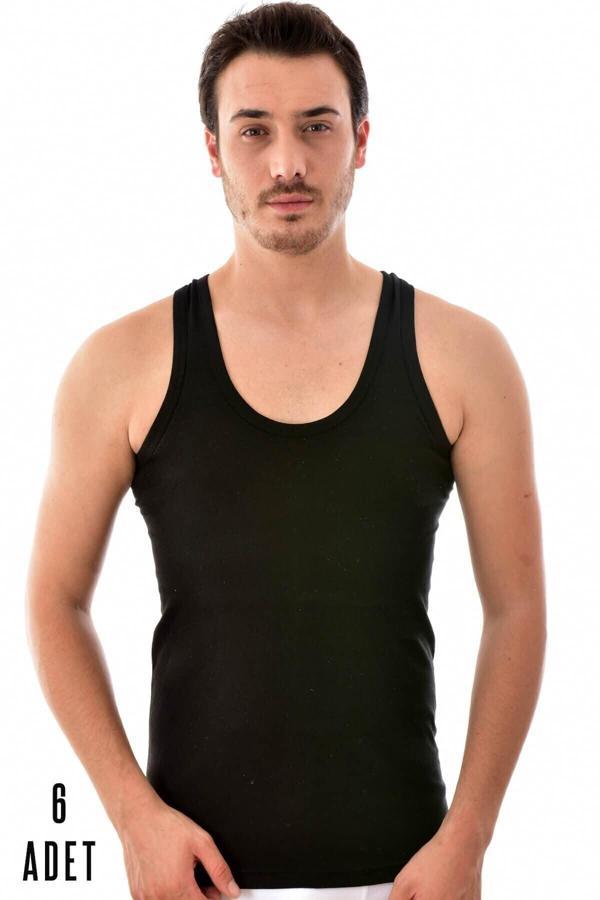 Seher 6'Lı Paket Klasik Erkek Atlet - Image 1