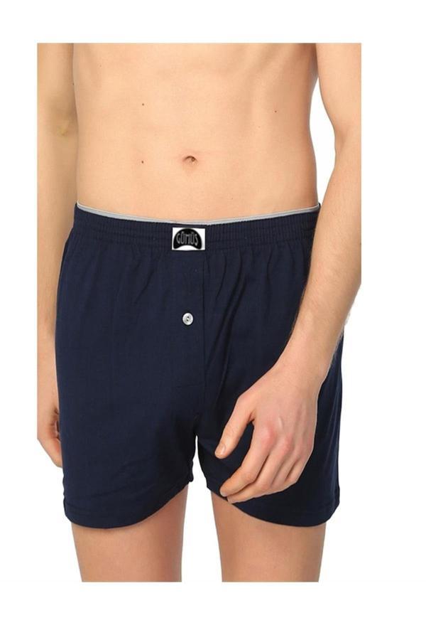 Gümüş Iç Giyim Düğmeli Erkek Boxer 6 Lı Paket - Image 1