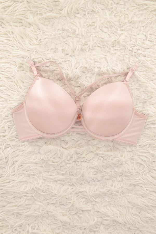 Le Jardin 7008-B Destekli-Balenli Micro Kaplı Ipli Push-Up Sütyen - Image 1
