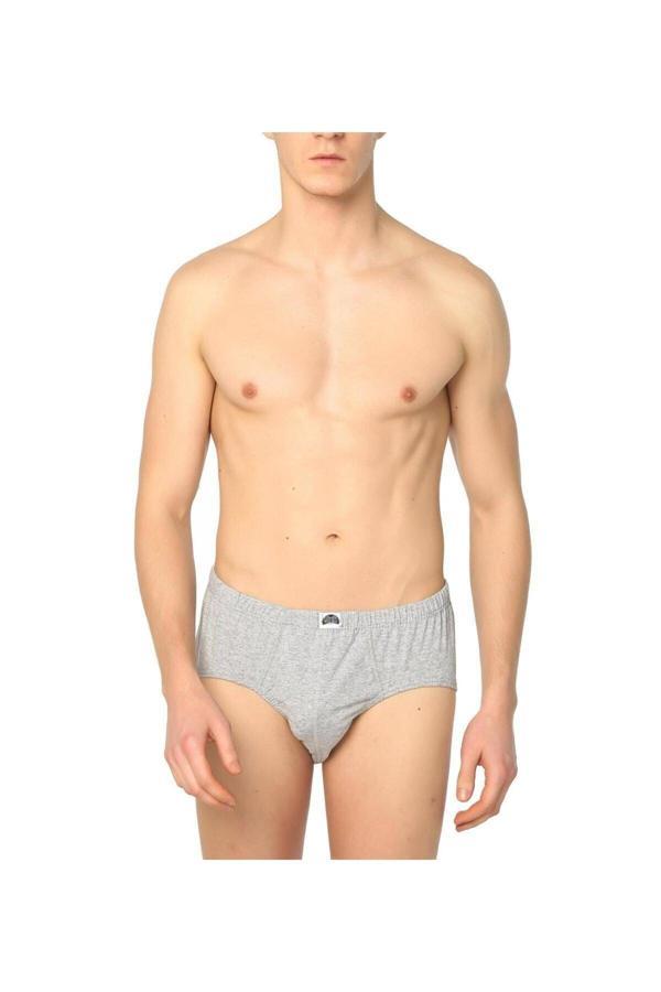 Gümüş 12 Adet Gri Renk Slip Külot - Image 1