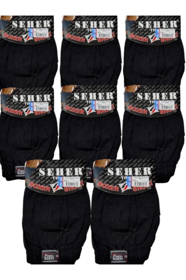 Seher 8'Li Erkek Penye Boxer - Image 1