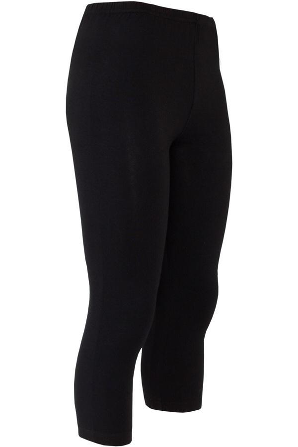 Tutku Kadın Modal Elastan Kapri Tayt 2'Li Paket - Image 1